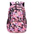 Cross border three piece children's backpack, nylon camouflage backpack for elementary school and girls, lightweight backpack for middle and high school students