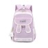 Natural fish cute rabbit ear style girl's backpack for children, elementary school students, middle school, large capacity backpack, anti-theft and durable