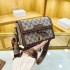 2024 bag new fashion diagonal cross bag small square bag trendy ins high-end texture niche versatile shoulder bag women's bag