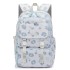 Natural Fish Children's Primary School Backpack Large Capacity Girls' Backpack Reduce Burden Back Protection School Bag