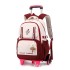 Natural Fish New Lightweight Pull up Backpack Primary School Girls' Large Capacity Backpack 3-6 Grade Middle School Students' Backpack