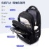 Natural fish pull rod backpack for primary school students in grades 3-6, large capacity backpack for junior high school students, dual-use cross-border