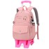 Natural Fish Cross border New Pull up Backpack for Primary School Students and Girls, Simple, Fashionable, Large Capacity, Anti Splashing, One Piece Hair Collection