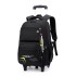 Natural Fish New Style, 3rd to 9th Grades, Climbing Stairs, Pullrod Backpack, Junior High School Boys, Large Capacity, Detachable, One Piece Hair Collection