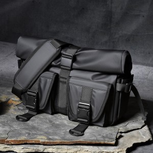 Cross border foreign trade 2025 new diagonal cross bag men's sports travel single shoulder large capacity computer expansion mailman bag