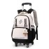 Natural Fish New Lightweight Pull up Backpack Primary School Girls' Large Capacity Backpack 3-6 Grade Middle School Students' Backpack