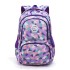 Korean version of high school backpack for girls, lightweight and breathable, suitable for third and fourth grade elementary school students and children aged 6-14, with large capacity