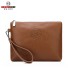 Men's 2023 new casual men's handbag PU soft leather men's bag mobile phone bag large capacity wallet