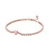 Circle Panjia Minnie Tennis Bracelet Sparkling Heart Shaped Ornament Adjustable Jewelry Female Plated Jewelry Zircon