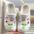 Summer Cute Cartoon DIY Thick Bottom Home Anti slip Breathable Ins Trendy Baotou Cool Slippers for Women