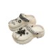 Cave shoes for women in summer, sweet and cute little bear, thick sole, anti slip, medical nurse, indoor toe, cool slippers, ins