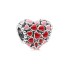 Pan Family Sun String Decoration Heart shaped Diamond inlaid Daisy Loose Beads Heart shaped Silver Ferry Pumpkin Carriage Beads DIY Mulan Jewelry