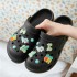 Summer Cute Cartoon DIY Thick Bottom Home Anti slip Breathable Ins Trendy Baotou Cool Slippers for Women