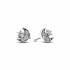 Pan family white copper daisy drop glue earrings silver plated gold divided heart personality bell intercolor star earrings earrings