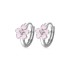 Pan Jiadora Rose Pink Single Stone Earrings Earrings Female Unicorn Earrings Buckle Niche Gift Daisy Earrings for Girlfriend