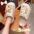 Thick soled perforated shoes for women in summer, nurse height increasing, anti slip, sweet fairy style, Baotou cool slippers, women's outdoor wear, ins trend