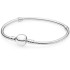 Pan Family's new starry halo circle full diamond DIY round buckle snake bone chain women's light luxury versatile white copper basic chain