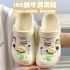 Summer Cute Cartoon DIY Thick Bottom Home Anti slip Breathable Ins Trendy Baotou Cool Slippers for Women