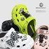 Butterfly knot checkerboard pattern home anti slip beach thick sole height increasing girls summer new EVA stepping poop feeling hole shoes