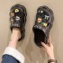 Princess Wind Tunnel Cave Shoes for Women's Summer 2023 New Style Outerwear Korean Version Sweet Thick Bottom Nurse Indoor Baotou Cold Slippers