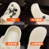 Cave shoes for women summer wear 2023 new DIY cartoon ins style thick sole anti slip and poop feeling EVA cool slippers