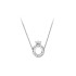 Pan family necklace, simple basic chain, electroplated collarbone chain, fashionable pendant, 520 accessories, extended chain, O-shaped chain, feminine temperament