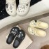 Cave shoes for girls in summer, Korean version, Instagram trendy, fashionable, versatile, EVA anti slip, lazy, dragging beach, outdoor sandals