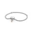 Panjiadora Leather Rope Cartoon Bracelet New Product Butterfly Buckle Snake Bone Chain Weaving Spring Buckle Leather DIY ME Series