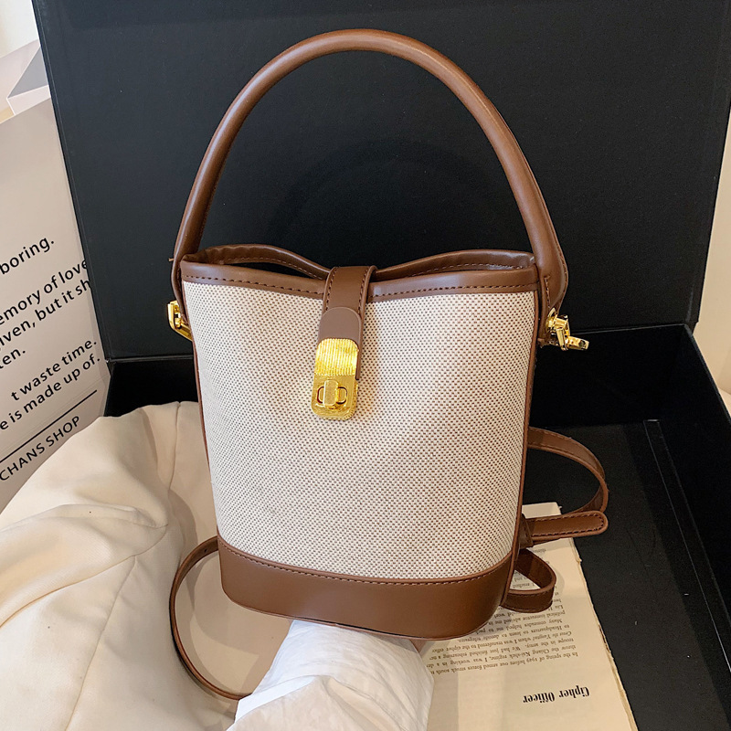 This year's popular niche bags, 2024 new women's bags, summer stylish versatile crossbody bags, hand-held bucket bags