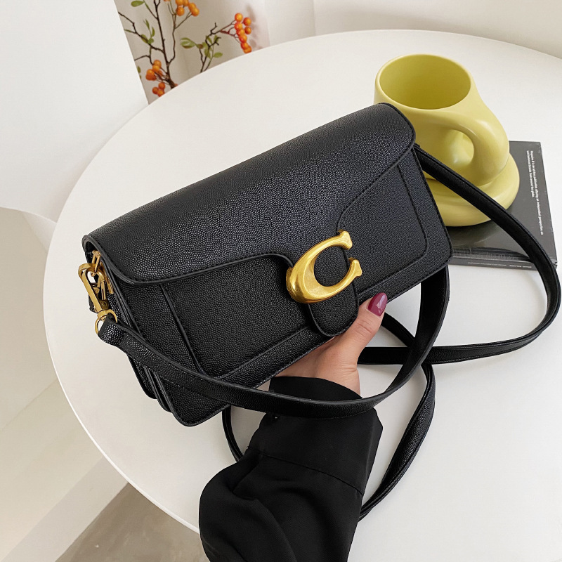 Wholesale bags for women 2025 new high-end temperament fashion caviar small square bag diagonal cross bag cross-border handbag
