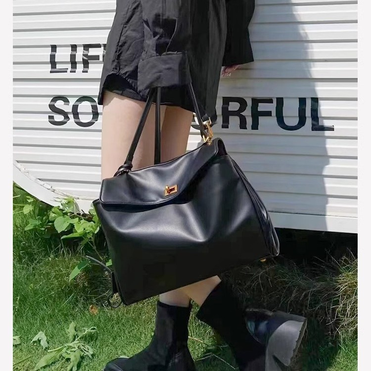 2025 Spring/Summer Top selling First layer Leather Bag, High end and niche Rodeo Tote Bag, Large Capacity Genuine Leather Women's Bag