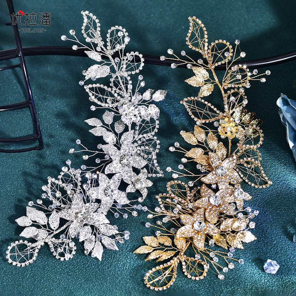 HP282 European and American Evening Dress Accessories Luxury Toast Dress Creative Headwear Retro Headwear Hair Hoop