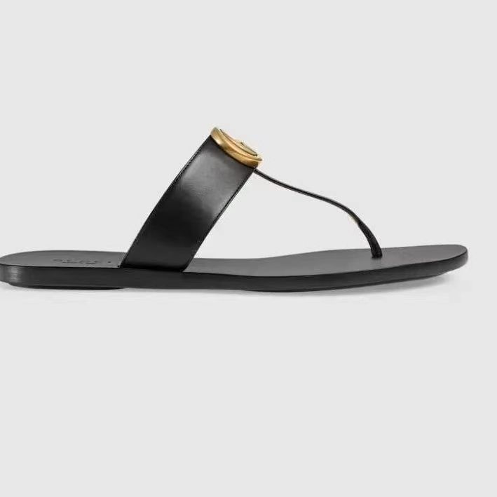 Cross border foreign trade plus size women's shoes from Africa, Nigeria, Southeast Asia, Vietnam, metal buckle, external wearing clip on slippers
