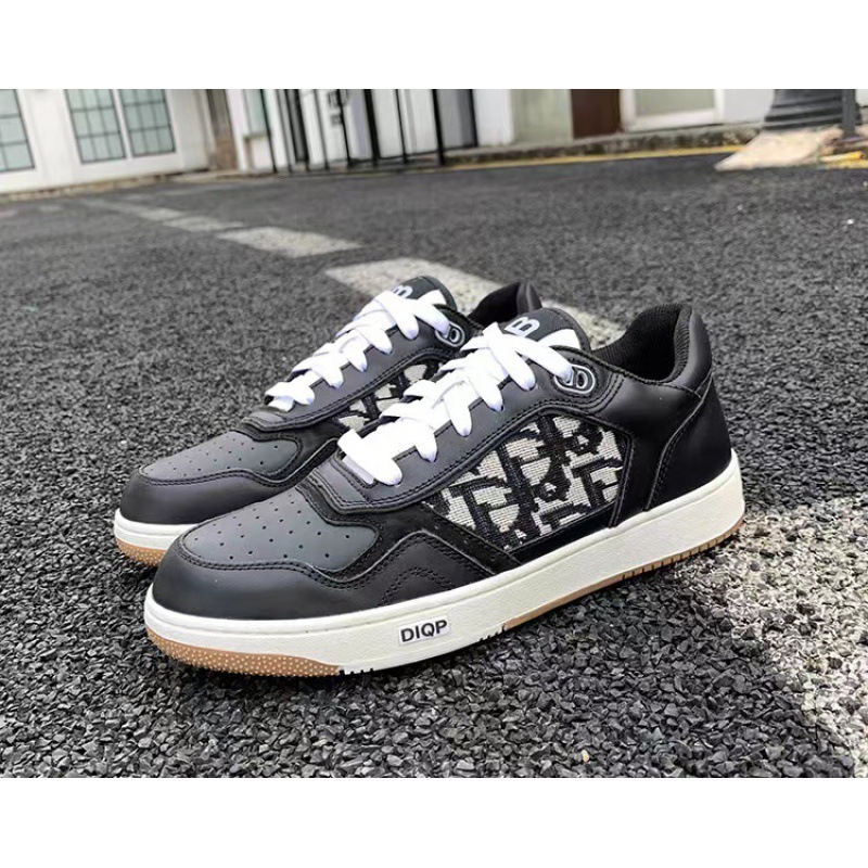 2024D new men's and women's white shoes made of genuine leather, fashionable shallow mouth, couple's low top shoes, casual and versatile flat shoes