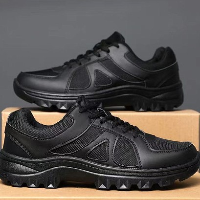 Cross border training shoes for spring men, soft soled outdoor sports and leisure, mesh breathable hiking and fitness training shoes wholesale