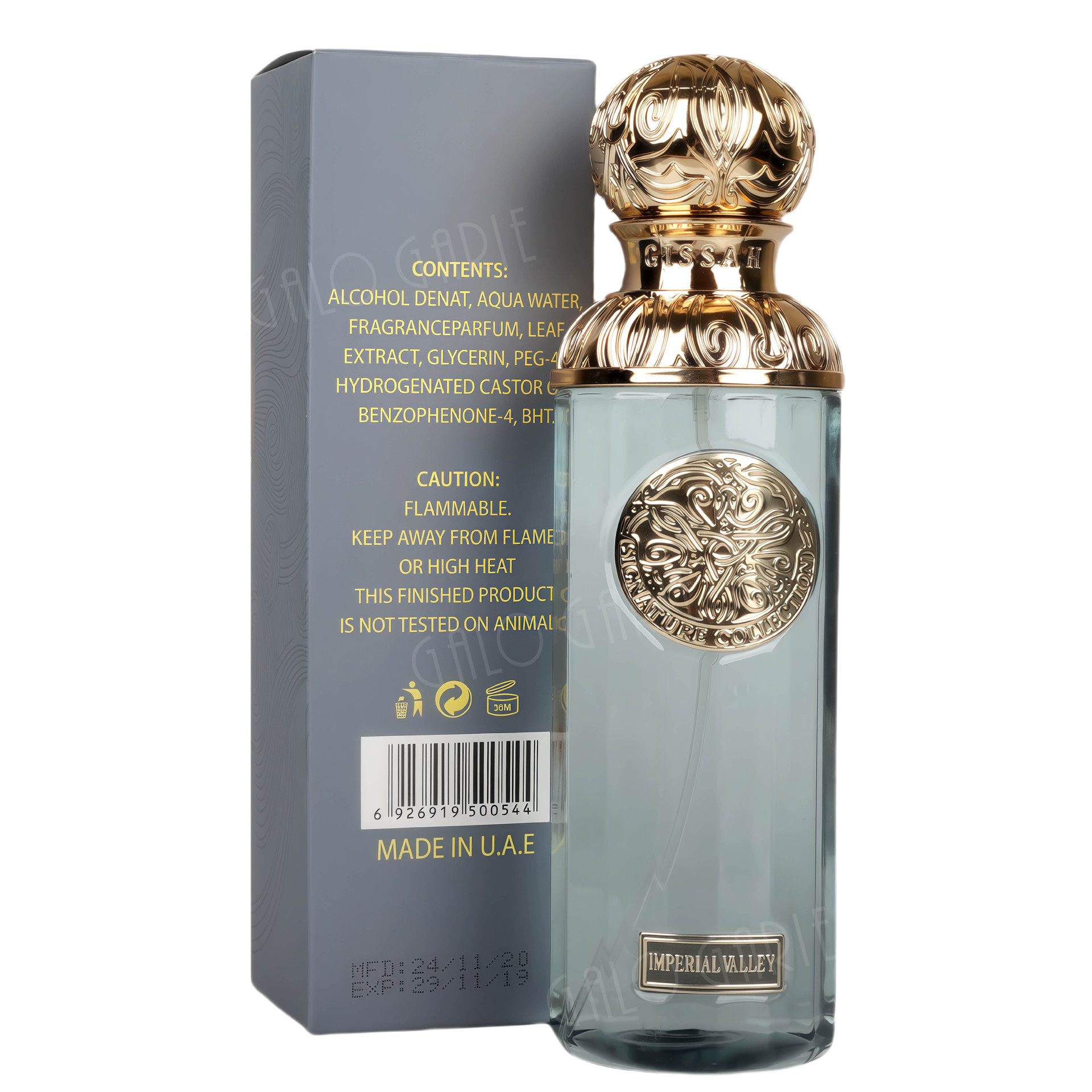 Perfume Gissah Imperial Valley Middle East perfume Dubai Arab perfume Wholesale