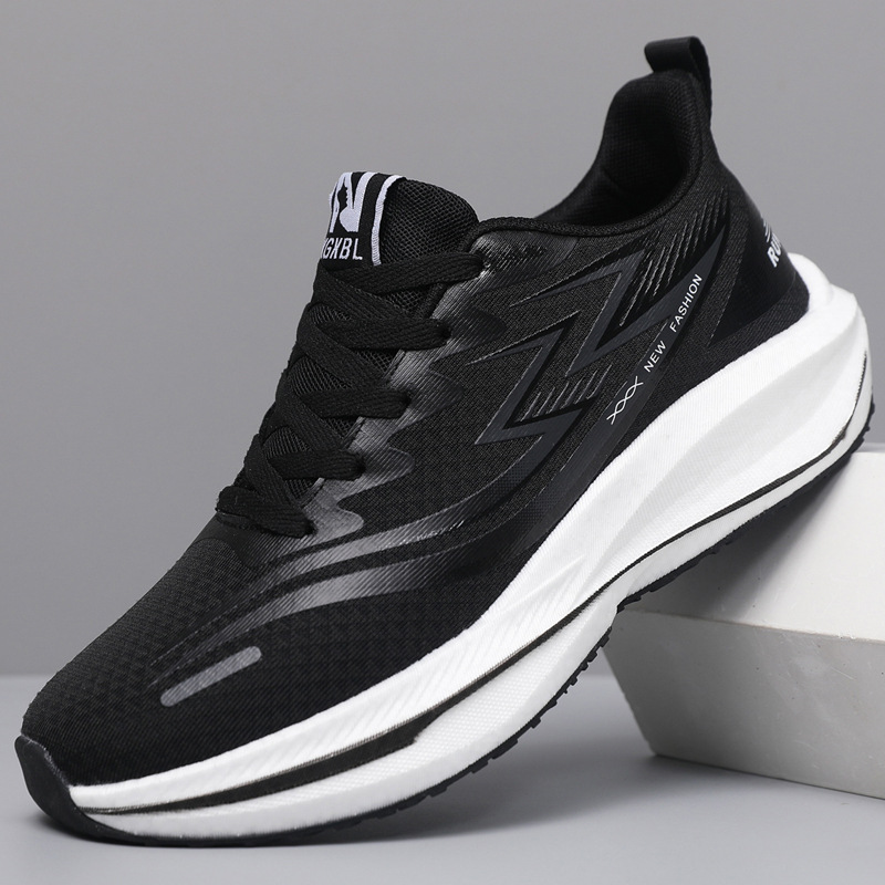 Cross border new men's and women's EVA cold adhesive shoes with large soles and carbon board sports shoes, trendy and versatile casual shoes wholesale