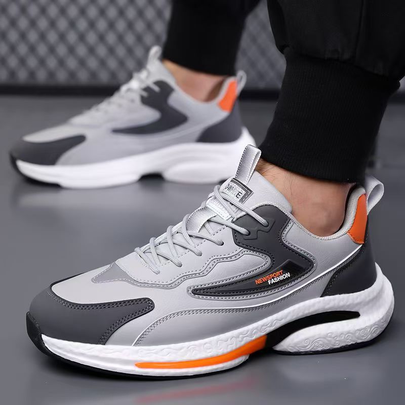 Men's shoes summer fly woven mesh casual breathable shoes versatile trendy shoes mesh fly woven shoes hollow sports shoes men's running