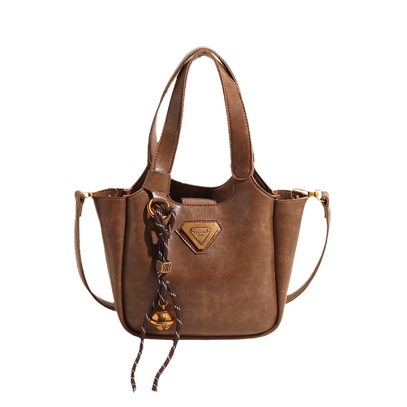 Nanfeng Foreign Trade Cross border Mocha Party Tote Bag for Women 2024 New Handbag Commuter Single Shoulder Crossbody Bag