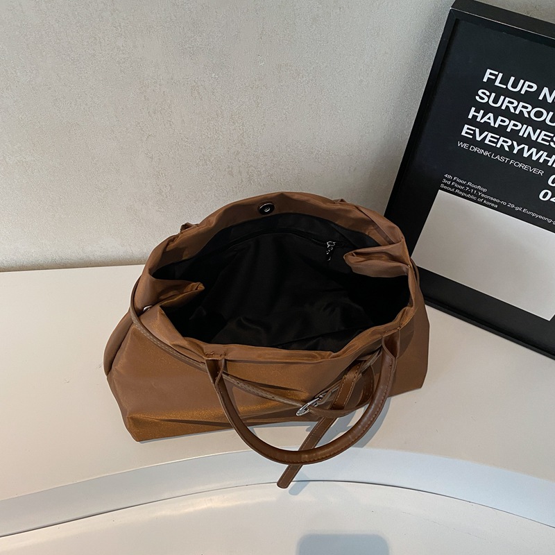 2025 New Handheld Large Capacity Shopping Bag for Outing, High end Women's Bag for Foreign Trade, Strong and Durable Cross border, Trendy and Fashionable