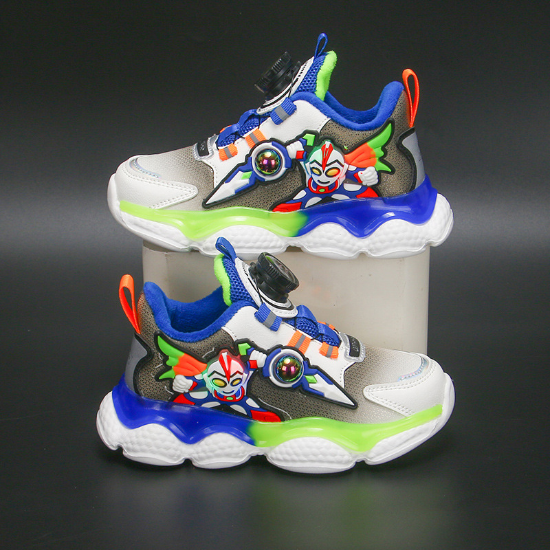 Astro Boy Children's Sports Shoes Spring/Summer 2023 New Mesh Breathable Boys' Shoes Middle and Large Boys' Running Shoes
