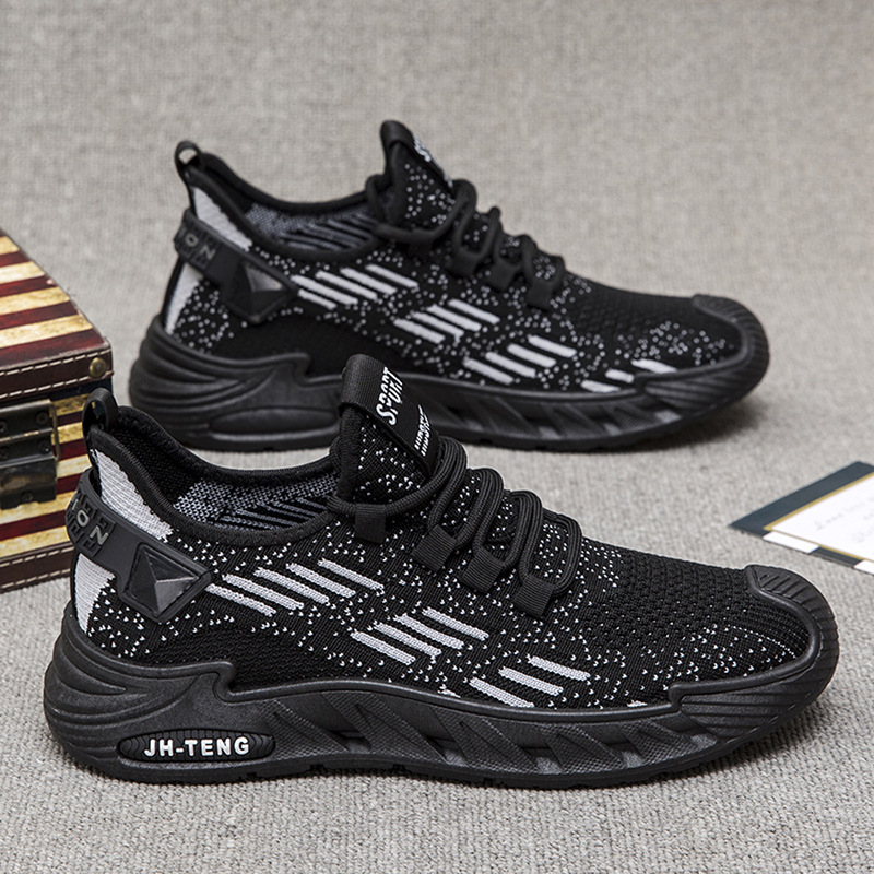 Cross border men's shoes, summer mesh sports shoes, outdoor men's fashion new styles, breathable sports and leisure shoes wholesale