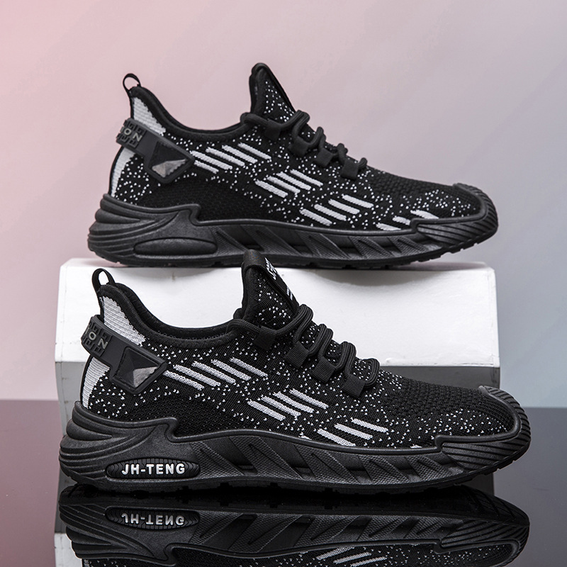 Cross border men's shoes, summer mesh sports shoes, outdoor men's fashion new styles, breathable sports and leisure shoes wholesale
