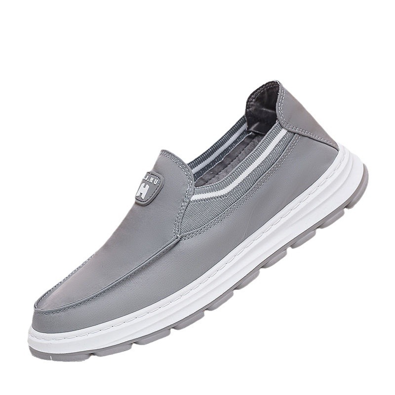 Canvas men's shoes summer versatile 2024 new men's casual foot stomping ice silk old Beijing cloth shoes work board shoes