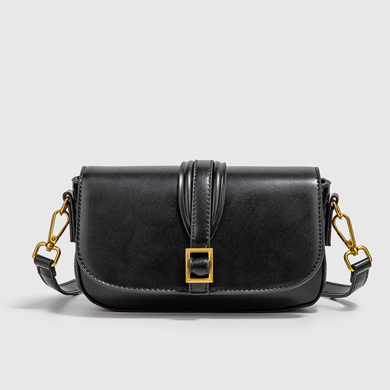 Z Home Bag Cross border New Product Tofu Bag Green Classic Buckle Decoration Single Shoulder Crossbody Bag Mini Versatile Small Square Bag