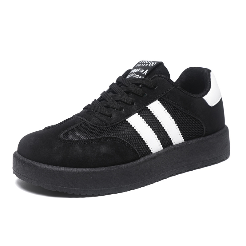 Cross border women's shoes with thick soles, versatile breathable mesh, spring and summer fresh breeze, German training shoes, candy colored casual white shoes