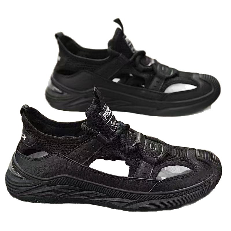 Sandals for men, summer outdoor wear, beach sports and leisure, plus size, river tracing, cave, cool trailer, outdoor, Baotou, foreign trade men's shoes