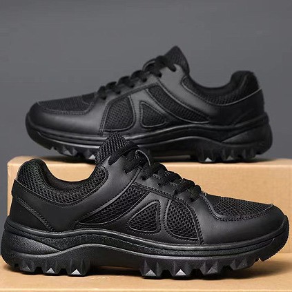 Cross border training shoes for spring men, soft soled outdoor sports and leisure, mesh breathable hiking and fitness training shoes wholesale