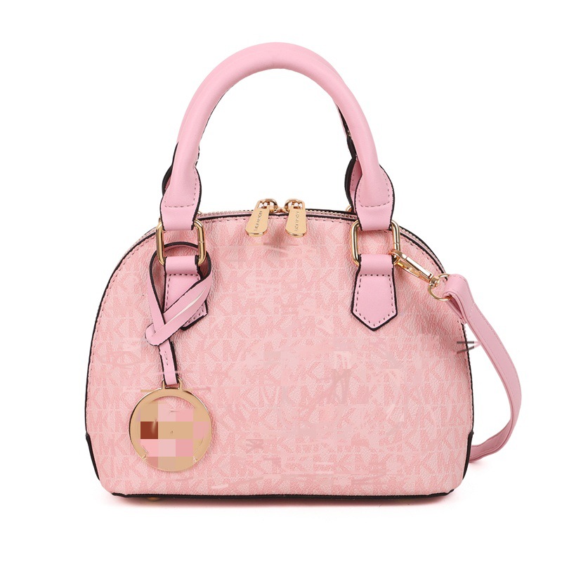 Shell bag large capacity factory goods 2025 new single shoulder crossbody handbag wholesale cross-border fashion contrasting letter trendy women's bag