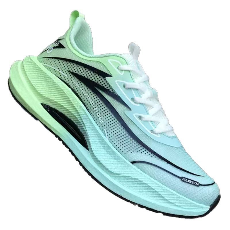 Cross border men's shoes spring and summer new mesh sports shoes fashion trend versatile breathable men's casual running shoes wholesale